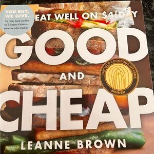Good and Cheap Cookbook by Leanne Brown